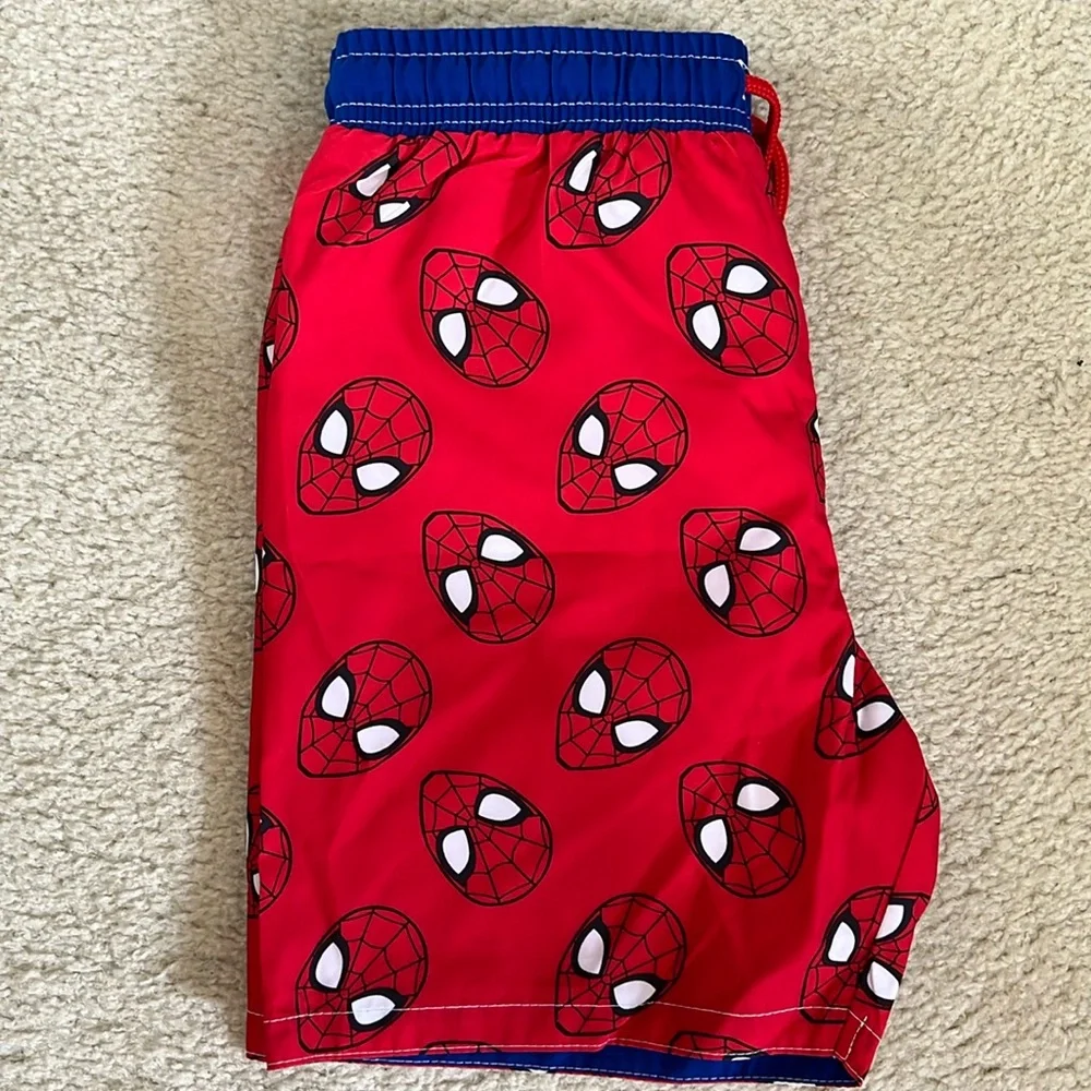 Red and Blue Spider-Man Rash Guard Set - Picture 5 of 6